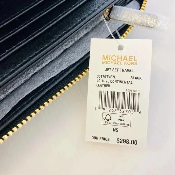 Michael kors large continental wallet black - Picture 6 of 6